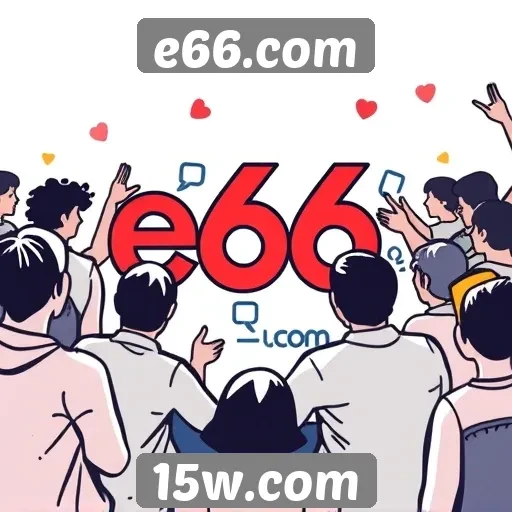 Impacto da comunidade no crescimento do e66.com